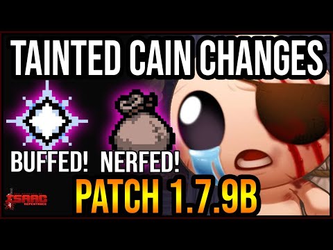 BIG TAINTED CAIN CHANGES? - Repentance Patch 1.7.9b Reaction & Discussion