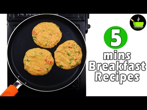 5 Minutes Instant Breakfast Recipes | Quick And Easy Breakfast Recipe | Healthy Breakfast Recipe