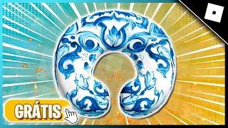 RÁPIDO! FÁCIL! COM PEGAR ITEM TRAVESSEIRO DE VIAGEM AZUL CLARO DG GRÁTIS NO ROBLOX