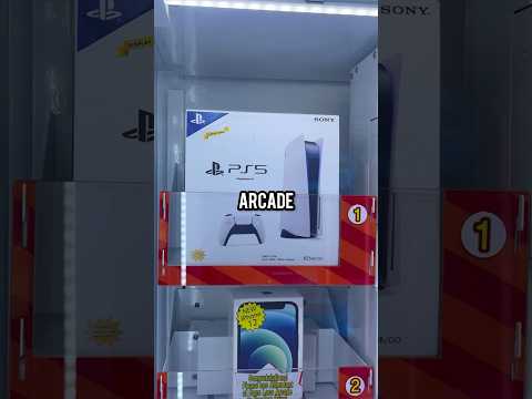 Can I WIN a PS5 at the Arcade? 🎮 #shorts #arcade #ps5