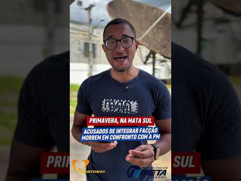 🚨 DOIS SUSPEITOS MORREM APÓS TROCA DE TIROS COM A PM EM PRIMAVERA