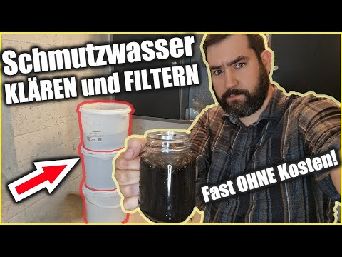 Wasser aufbereiten in der Krise! Schwerkraftfilter DIY | Prepper - Survival