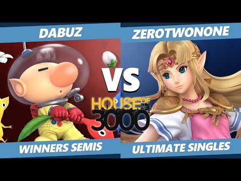 Smash Ultimate Tournament - Dabuz (Olimar) Vs. ZeroTwoNone (Zelda) SSBU Xeno 176 Winners Semis