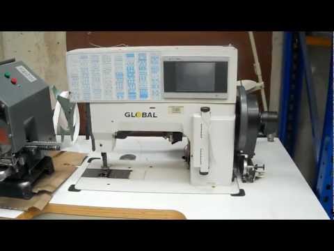 PASTORI SRL Global 770 2aghi per ricami con 100programmi-embroidery machine 2needles 100programs