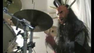 Lordi Drum Cover Man Skin Boots