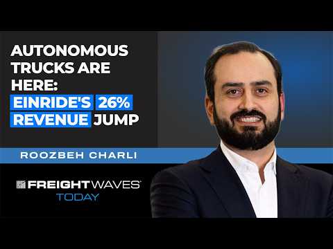 Autonomous Trucks Are Here: Einride’s 26% Revenue Jump