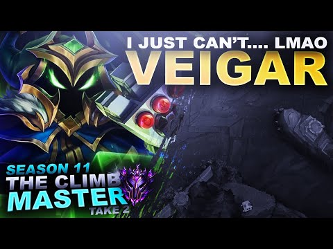 I CAN'T... I JUST CAN'T WITH VEIGAR xD - Climb to Master S11 | League of Legends