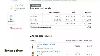RKR Recargo de Equivalencia: el recargo cobrado y facturado en PrestaShop