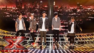 Overload Generation sing Katy Perry&#39;s I Kissed A Girl | Live Week 1 | The X Factor UK 2014