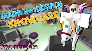 Roblox Project Jojo Free Video Search Site Findclip - made in heaven showcase project jojo