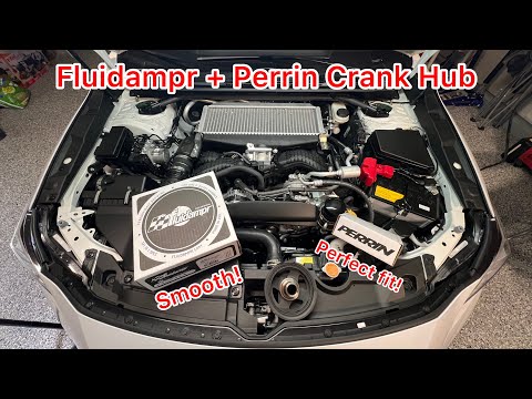 2022 WRX Fluidampr & Perrin Crank Hub Install/Review