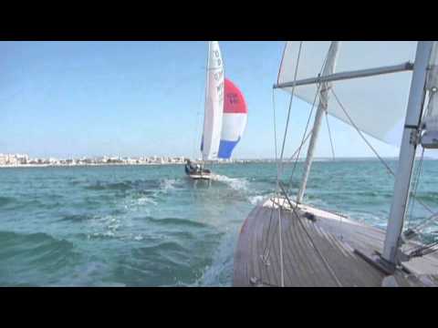 Dragon NED 364 ´Rogue´ sailing in palma de Mallorca