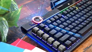 Video thumbnail for NEW Corsair K100 RGB Optical Keyboard Review + OPX switches! by randomfrankp