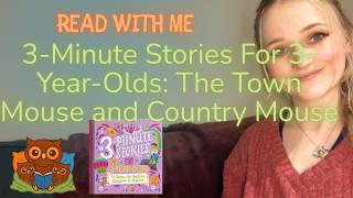 Read With Me:  The Town Mouse and the Country Mouse | Friendship Story for Kids (Ages 3–5)