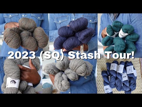 Sweater Yarn Stash Tour | all of the sweater-quantities in my yarn collection