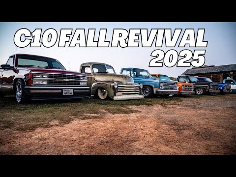 C10 Fall Revival 2025 | Classic Chevy Truck Show in Denton, NC (Full Event Highlights)