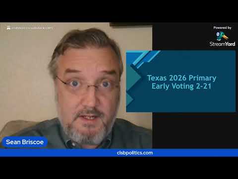 Texas 2026 Primary Early Voting 2-21