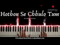Hothon Se Chhulo Tum Piano Cover Jagjit Singhji Aakash Desai