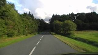 preview picture of video 'Driving On The D787 & D31 From The Railway Crossing Near Pont Melvez To Bulat-Pestivien, France'