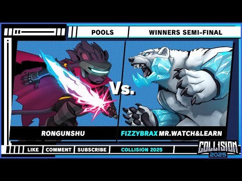 Collision 2025 - Winners Semis- Rongunshu (Clairen) VS Mr.Watch&Learn (Etalus) - Rivals of Aether II