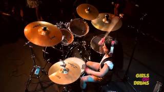 Eduarda Henklein (5 years old ) cover Drum /System Of A Down - Chop Suey