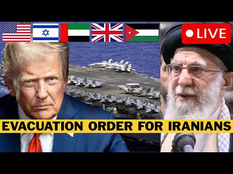 🚨 LIVE: Trump Builds Coalition To Fight IRGC In Iran - Civilians Told To Evacuate Military Areas