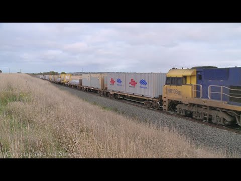 5MP2 Pacific National Steel Train With Bonus SCT Containers (19/5/2022)- PoathTV Australian Railways