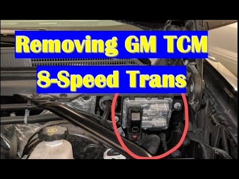 Removing TCM 2017 GM Truck or SUV 2016 2018 2019 Transmission Control Module