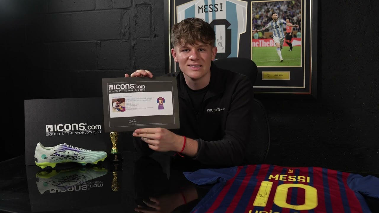 Answering FAQs! - 'Do Icons.com items come with proof of authenticity?'