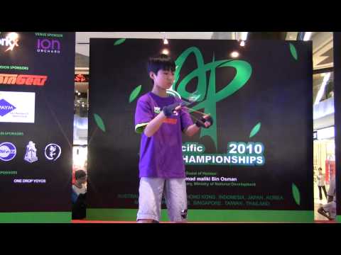 Asia Pacific Yoyo Championship 2010 - 1A Division - 5th   Takeshi Matsuura.avi