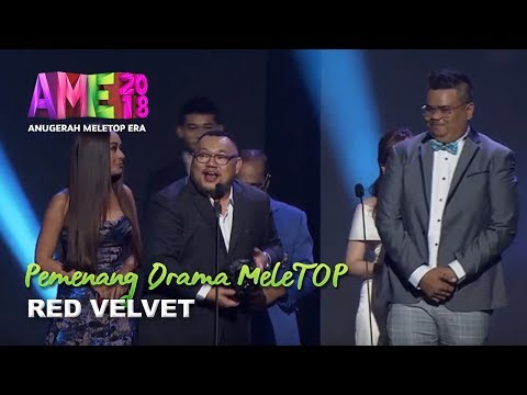 #AME2018 I Red Velvet I Michael Ang I Pemenang Drama MeleTOP I Anugerah MeleTOP Era 2018
