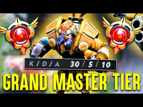 That's How Real GrandMaster Tier Plays Tinker Dota 2