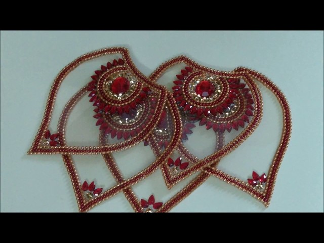 Kundan rangoli turorial by anukirti crafts