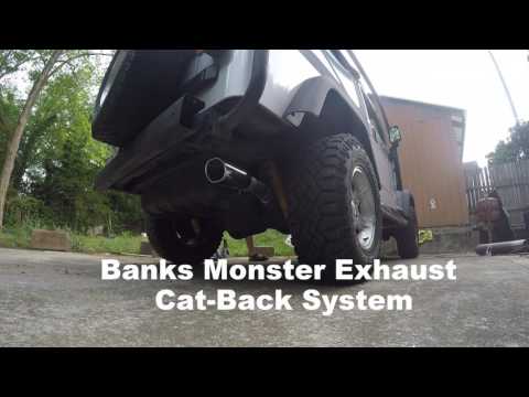 2006 Jeep TJ Unlimited - Stock Exhaust VS Banks Monster Exhaust