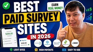 4 best Paid Survey Site | I tested them!! 