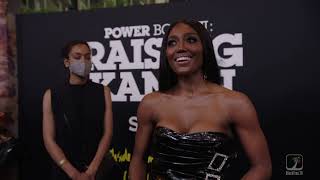 Patina Miller talks about her role on Power Book III Raising Kanan at the World Premiere video