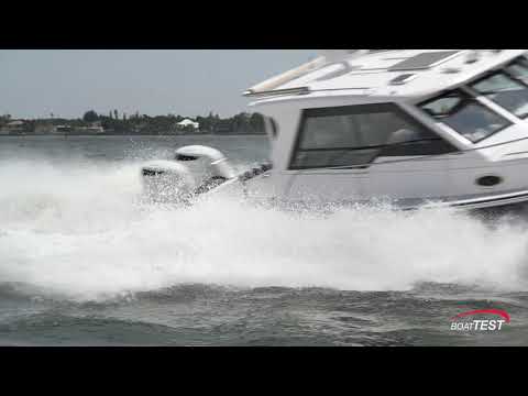 True-north 34-OUTBOARD-EXPRESS video