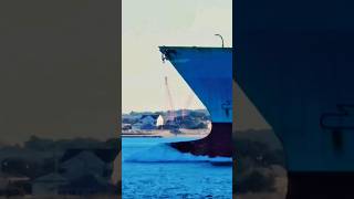 BOW WAVE ACTION🌊#containership #waves #bulkcarrier #oiltanker #cargoship #wow #epic #fast #ship