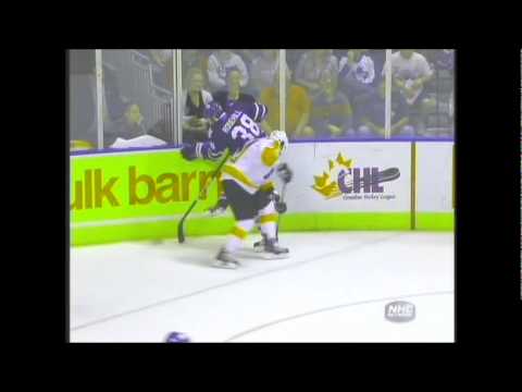 NHL Hockey Fight: Maple Leafs vs. Flyers 9/23/2010 (part 1)