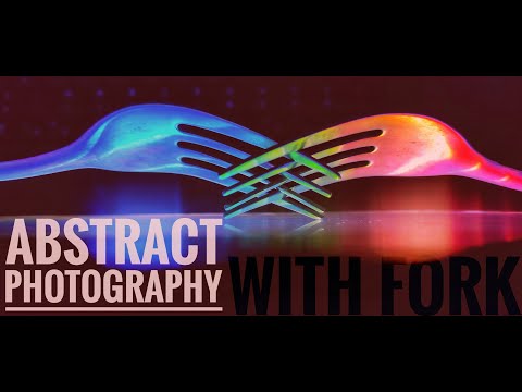 Abstract Photography With Fork | Home Photography | Abstract Photography Idea | Abstract Photography