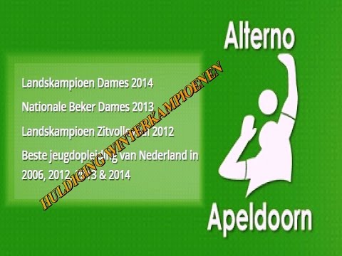 Alterno Huldiging Winterkampioenen 2015  Apeldoorn
