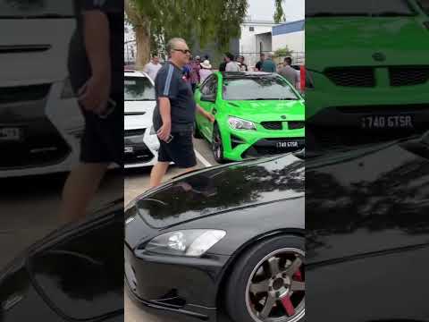 Some amazing cars lined up at Cars and Coffee Brisbane 🌇 #cars #v8 #australia #turbo