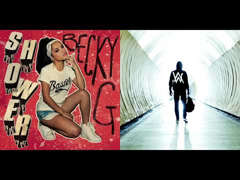 Faded ✘ Shower (Mashup) || Alan Walker & Becky G