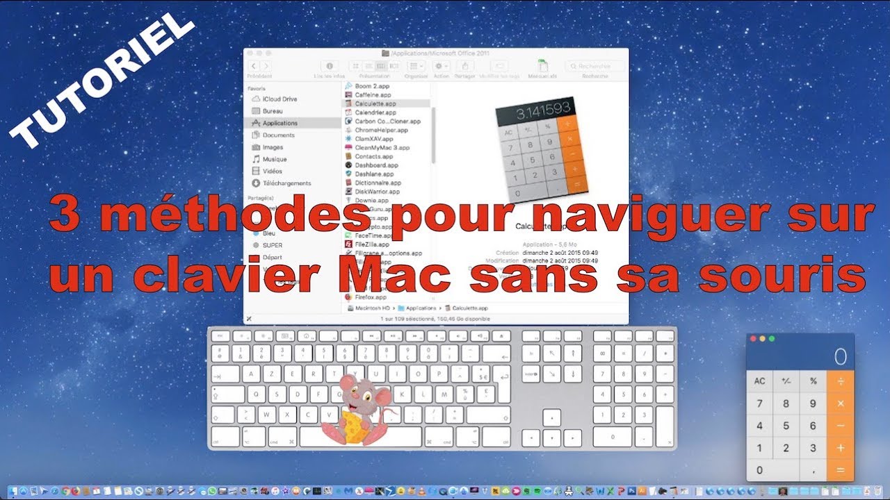 5-Comment naviguer sur son #clavier Mac sans souris