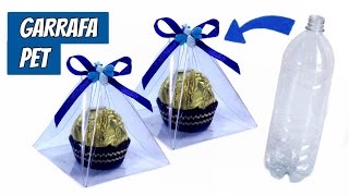 Lembrancinha com Garrafa Pet