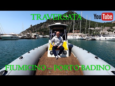 gommone : TRAVERSATA in GOMMONE da Fiumicino a Porto Badino 62 miglia