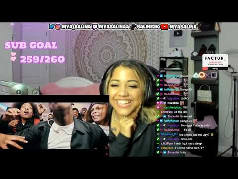 Mya Salina REACTS to "Dudey Lo x Sha Ek x 41 Heemy - LLKD (Official Music Video)"