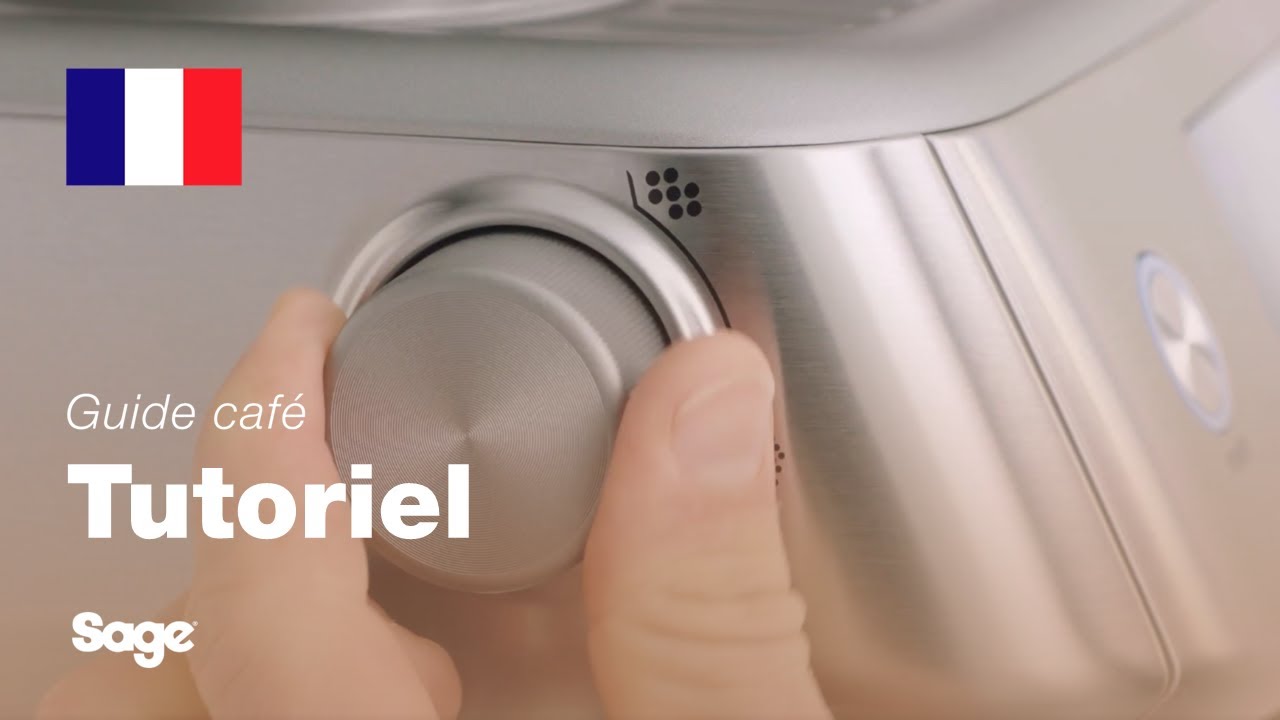 Guide didactique du café Breville - Comment ajuster la taille de la mouture