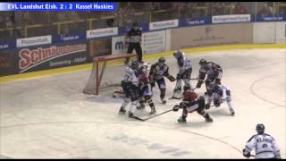 preview picture of video 'Playoffs der DEL 2: Huskies verlieren 3:2 gegen Landshut'