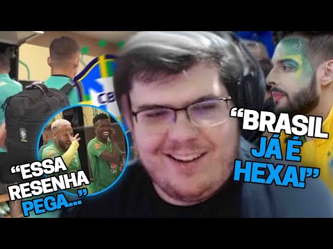 CASIMIRO REAGE: BASTIDORES DA CLASSIFICAÇÃO DO BRASIL PARA COPA DO MUNDO 2022 | Cortes do Casimito